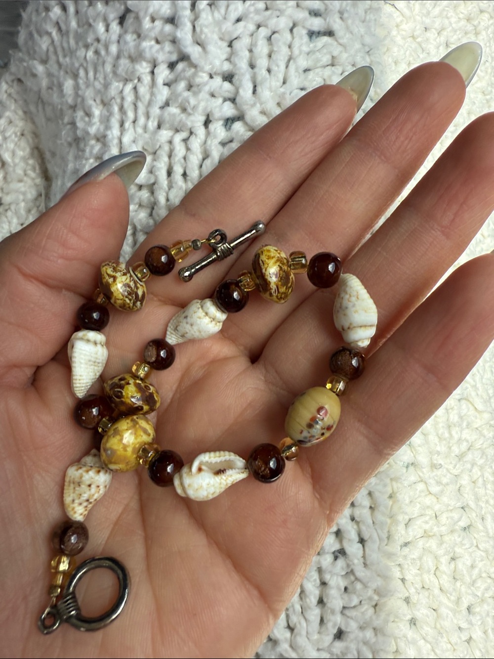 Assorted Multicolor Beaded Anklets - Picture 7 of 16